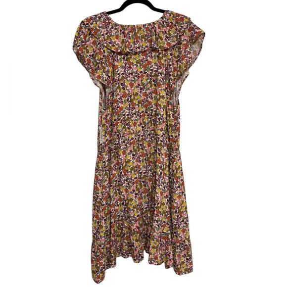 NWT Old Navy Flutter Sleeve Mini Sundress in Multicolor Floral - Size XL - Picture 3 of 9